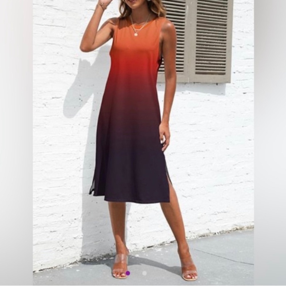 PINK DAISY DRESS - NEW - First pic - similar style different color